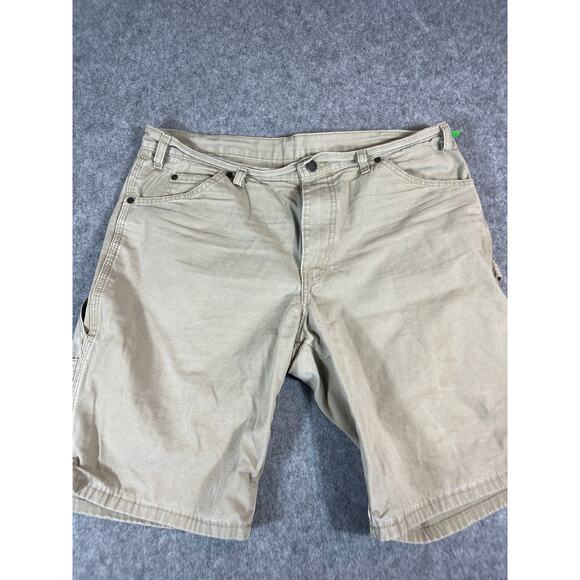 Dickies Duck Canvas Carpenter Shorts Men 36 Utility Pockets Workwear Outdoor Y2K - Picture 1 of 5